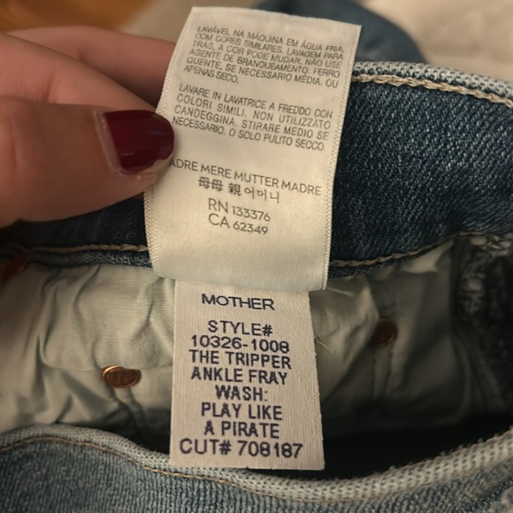 Mother the Tripper Ankle Fray size 33 - Picture 5 of 7